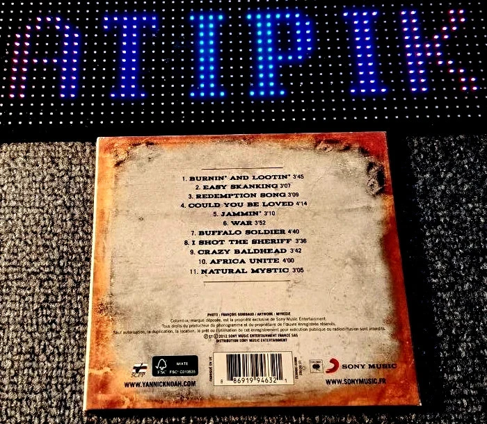🎵 Yannick Noah - Homenagem A Bob Marley - Cd Colecionador Incontornável! – photo 2